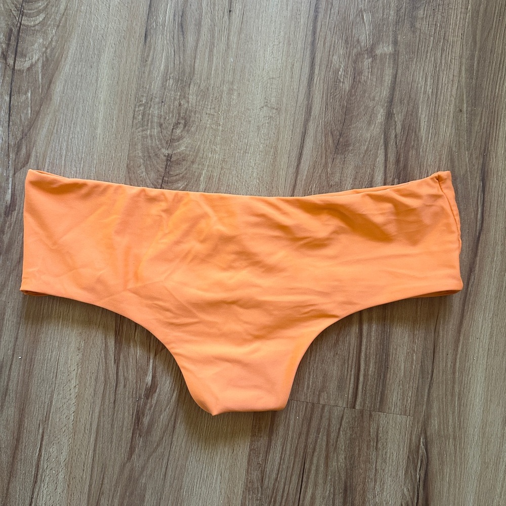 Fused Hawaii Kona Bottoms- Orange Bikini Bottoms- Large